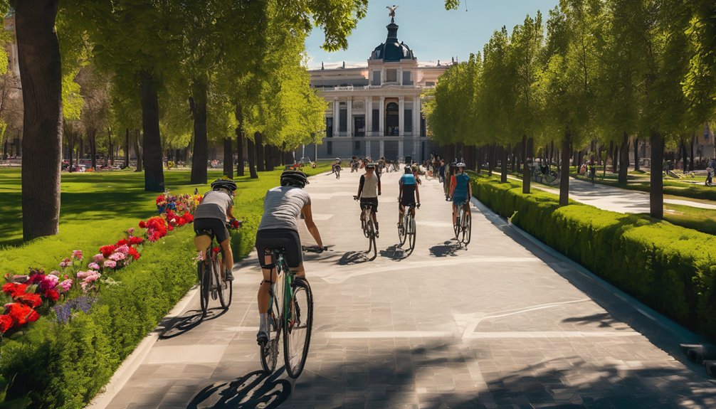 Guia para Descobrir os Principais Museus de Madrid de Bicicleta 1 biking route for museums 41ndt