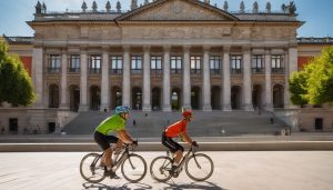 tour de bicicleta pelos museus de Madrid