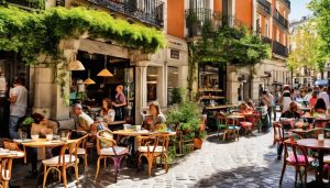 cultura do café em Madri