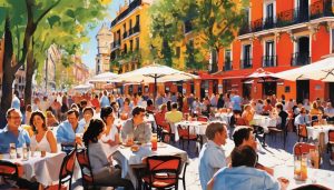 itinerário de cinco dias para Madrid