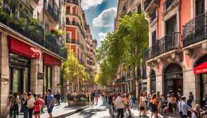 bairros e hotéis de madrid