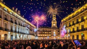 celebrações de ano novo em madrid
